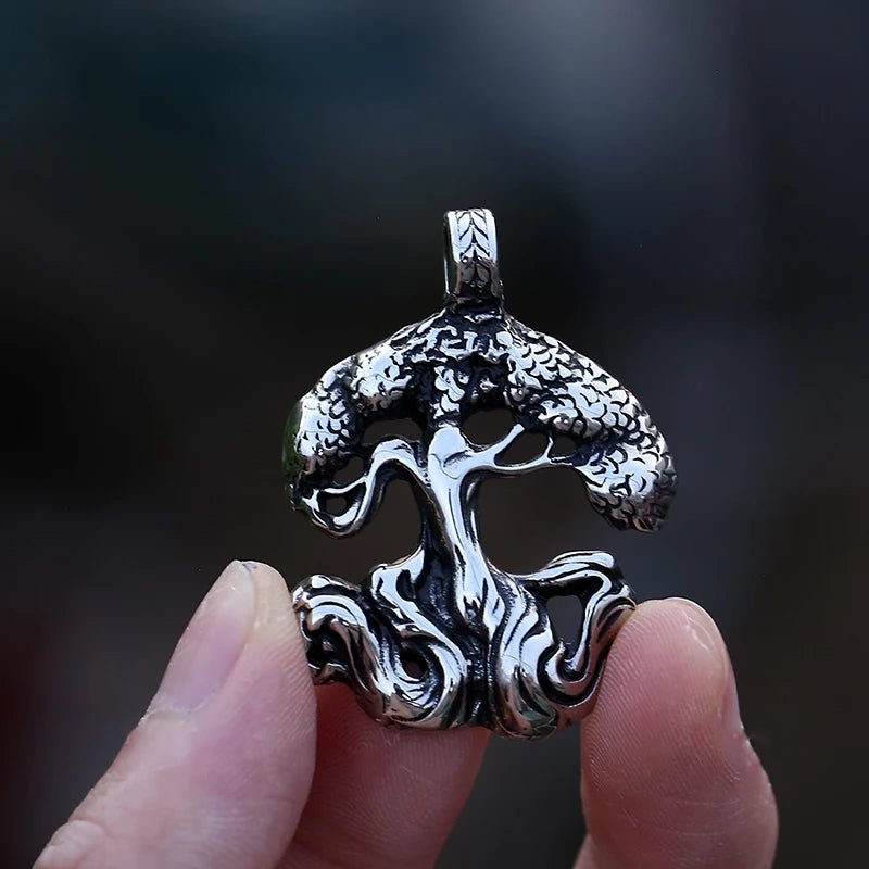 Moringa The Tree Of Life Pendant - Chrome Cult