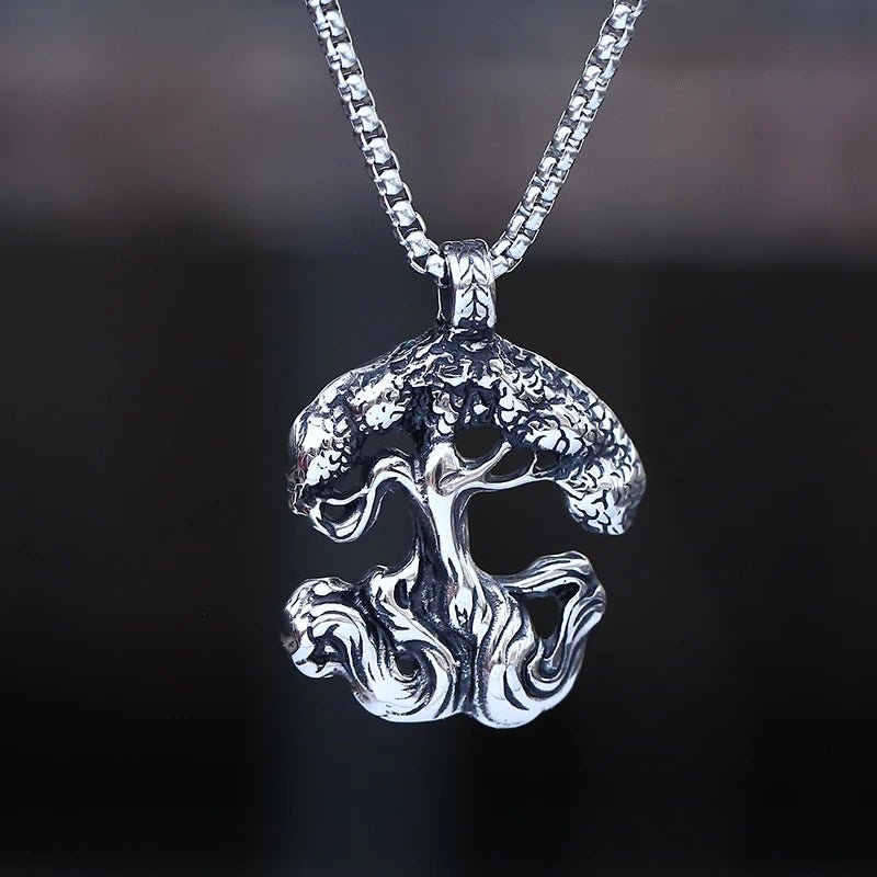 Moringa The Tree Of Life Pendant - Chrome Cult