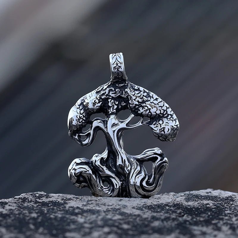 Moringa The Tree Of Life Pendant - Chrome Cult